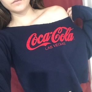 Vintage Cut-Off Coca-Cola Sweatshirt